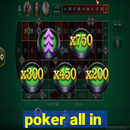 poker all in