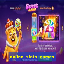 online slots games real money