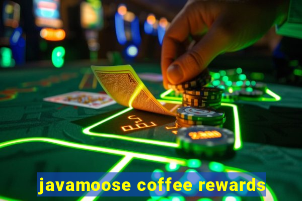 javamoose coffee rewards