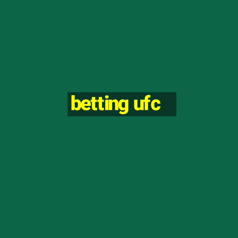 betting ufc