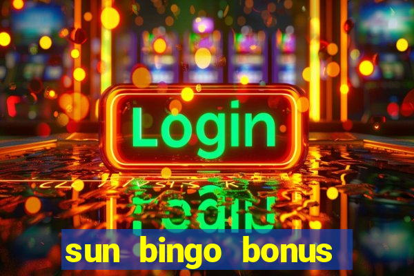 sun bingo bonus terms and conditions