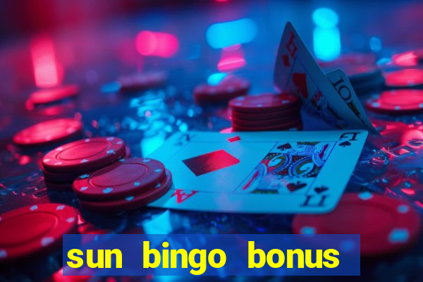 sun bingo bonus terms and conditions