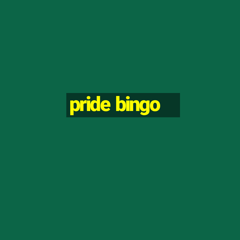 pride bingo