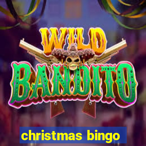 christmas bingo