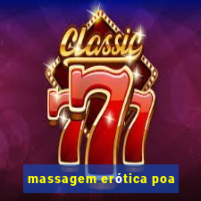 massagem erótica poa