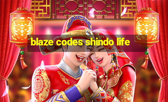 blaze codes shindo life