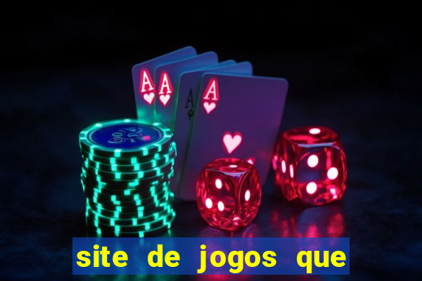 site de jogos que ganha dinheiro