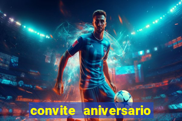 convite aniversario infantil futebol