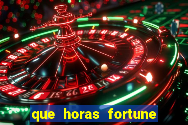 que horas fortune mouse paga