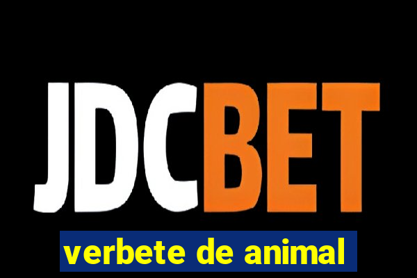 verbete de animal