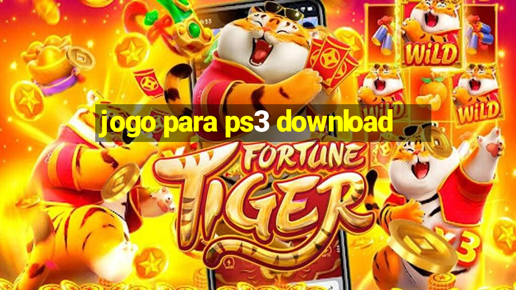 jogo para ps3 download