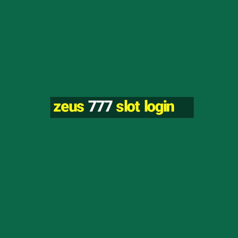 zeus 777 slot login