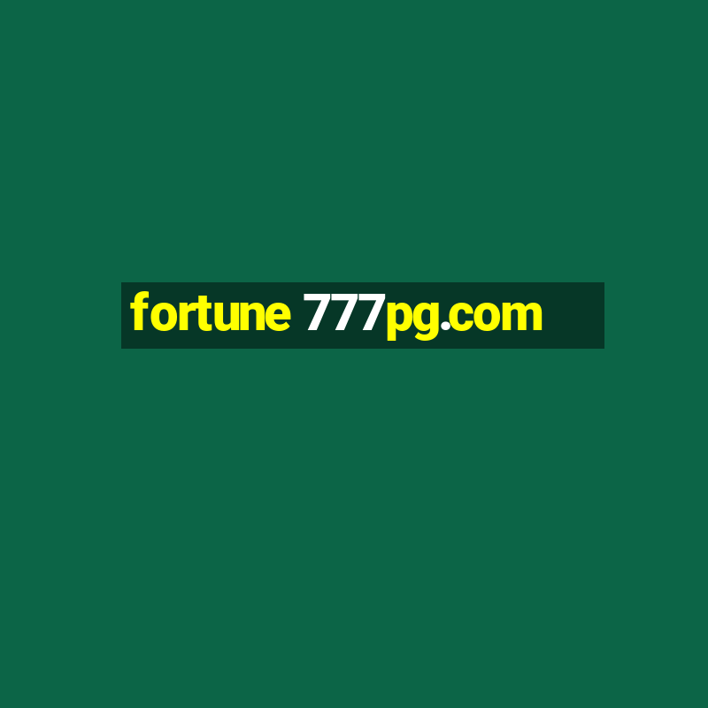 fortune 777pg.com