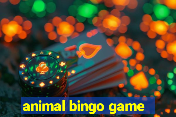 animal bingo game