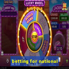 betting for national