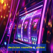 decision roulette & picker