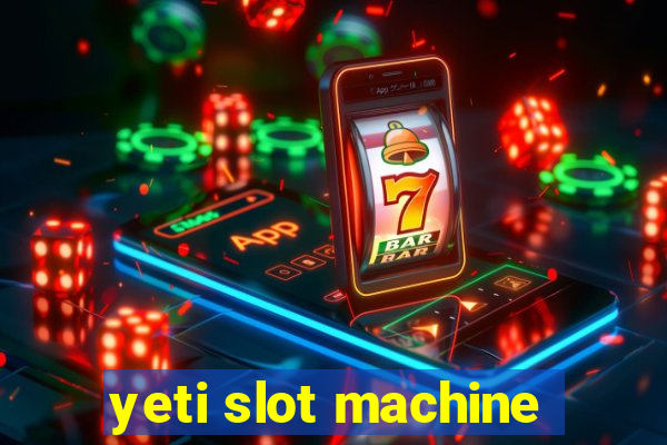 yeti slot machine