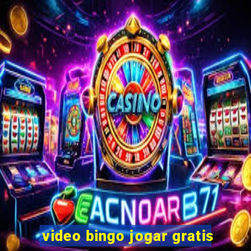 video bingo jogar gratis