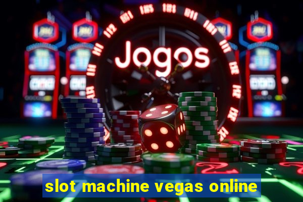 slot machine vegas online