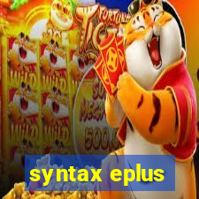 syntax eplus