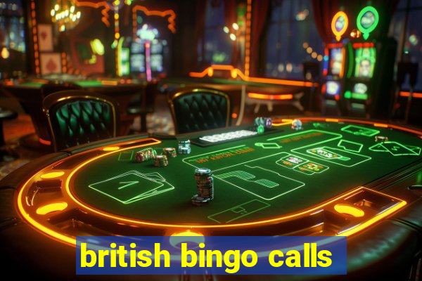 british bingo calls