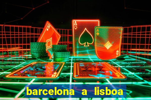 barcelona a lisboa de trem