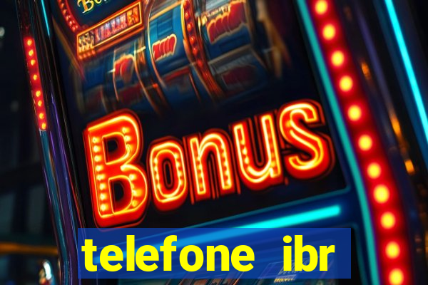 telefone ibr vitória da conquista