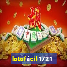 lotofácil 1721