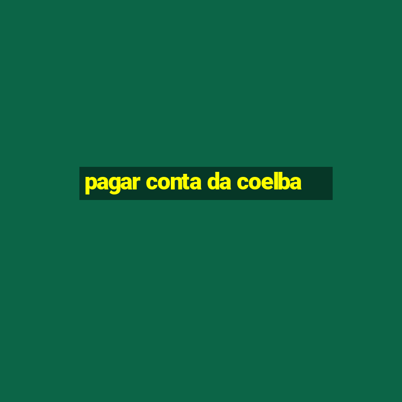 pagar conta da coelba