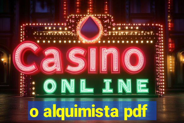 o alquimista pdf