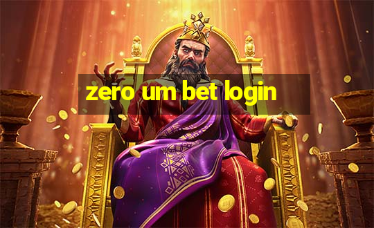 zero um bet login