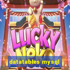 datatables mysql