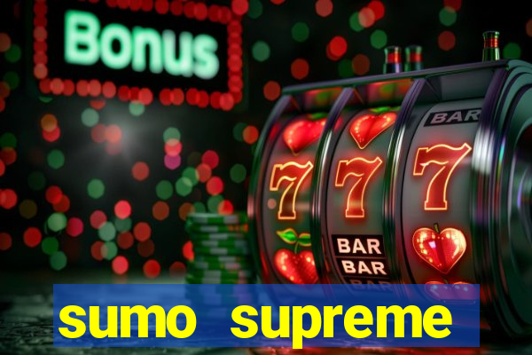 sumo supreme megaways slot