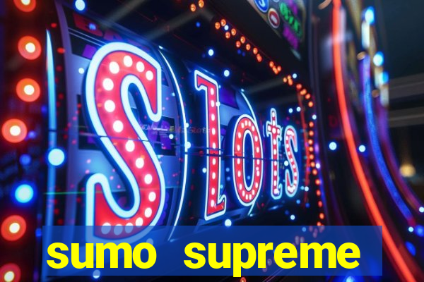 sumo supreme megaways slot