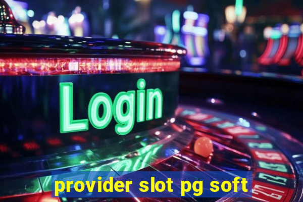 provider slot pg soft