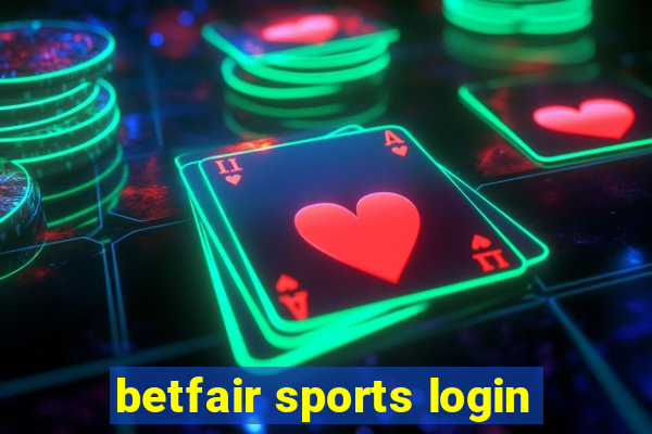 betfair sports login