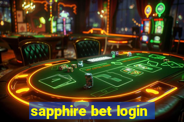 sapphire bet login