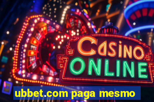 ubbet.com paga mesmo