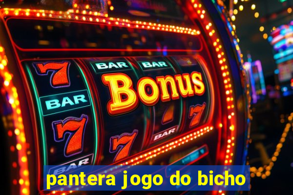 pantera jogo do bicho