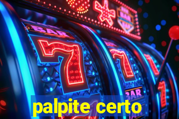 palpite certo