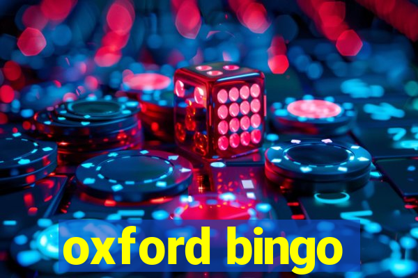 oxford bingo