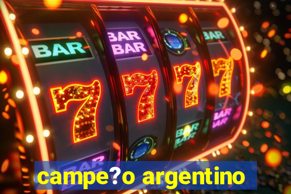 campe?o argentino