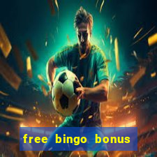 free bingo bonus money no deposit required