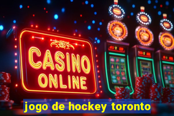 jogo de hockey toronto