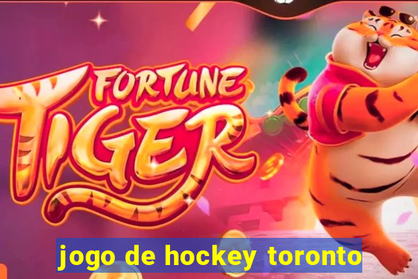 jogo de hockey toronto