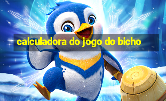 calculadora do jogo do bicho