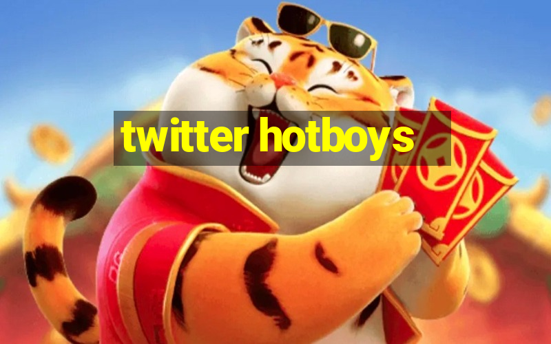 twitter hotboys