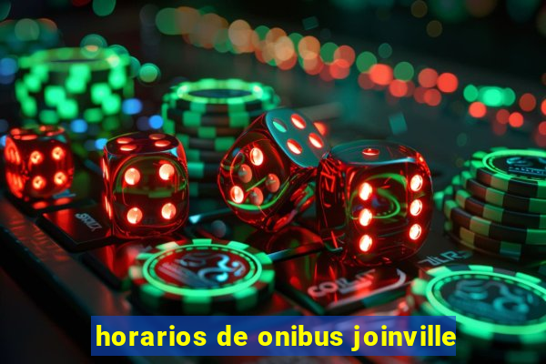 horarios de onibus joinville