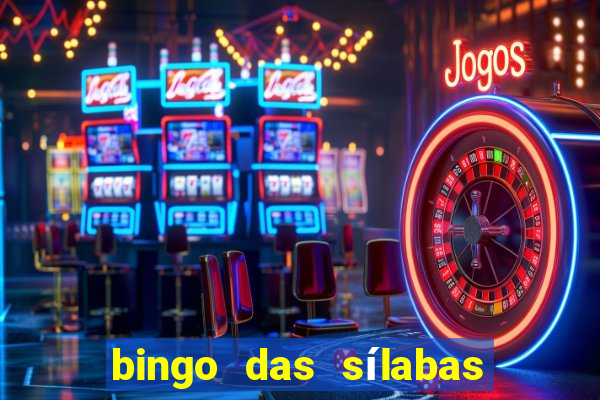 bingo das sílabas como jogar