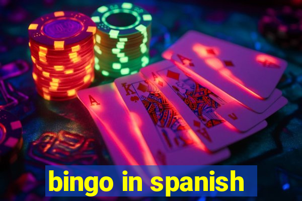 bingo in spanish